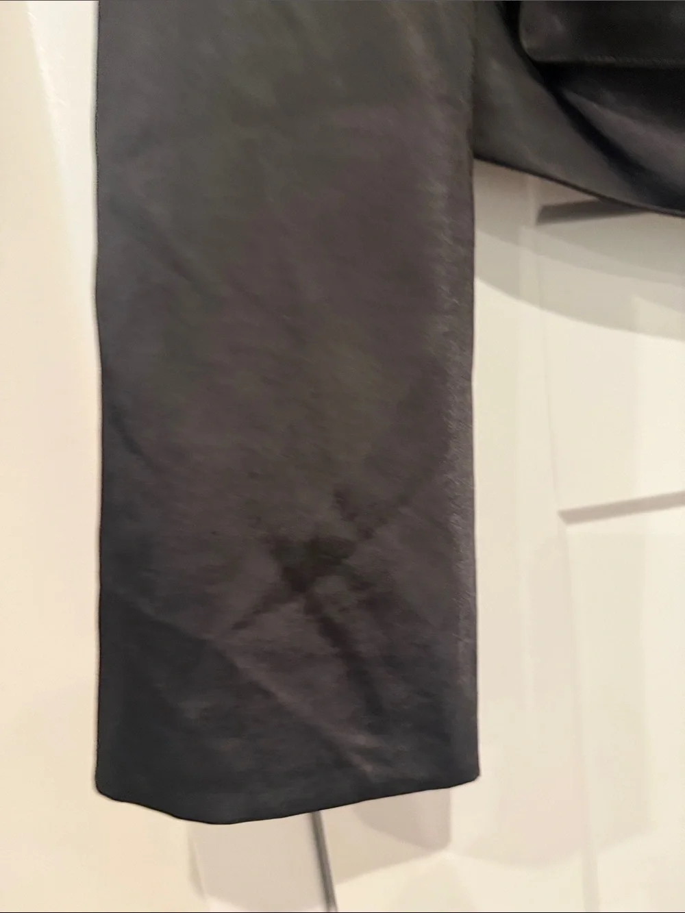 English Factory Cropped Black Blazer Jacket